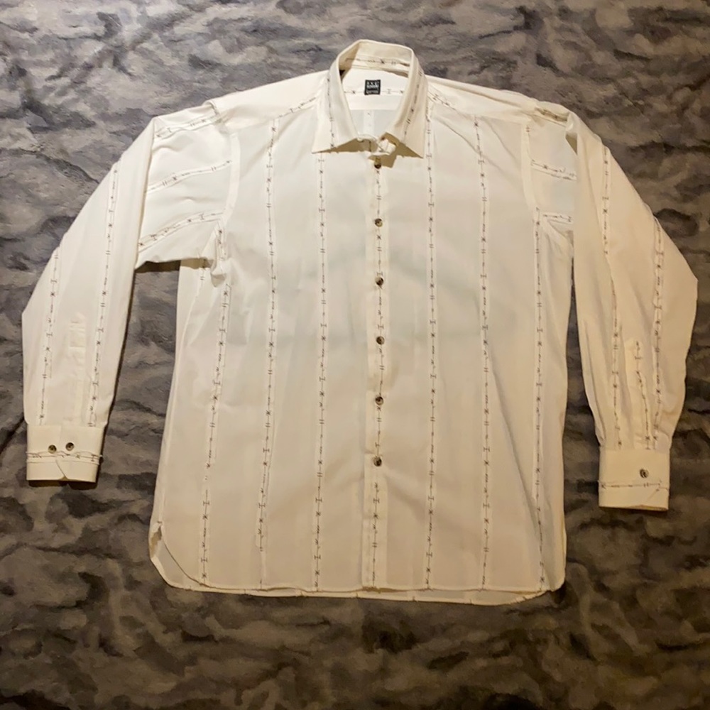 NWOT IKE BEHAR MEN’S OXFORD SHIRT SZ M